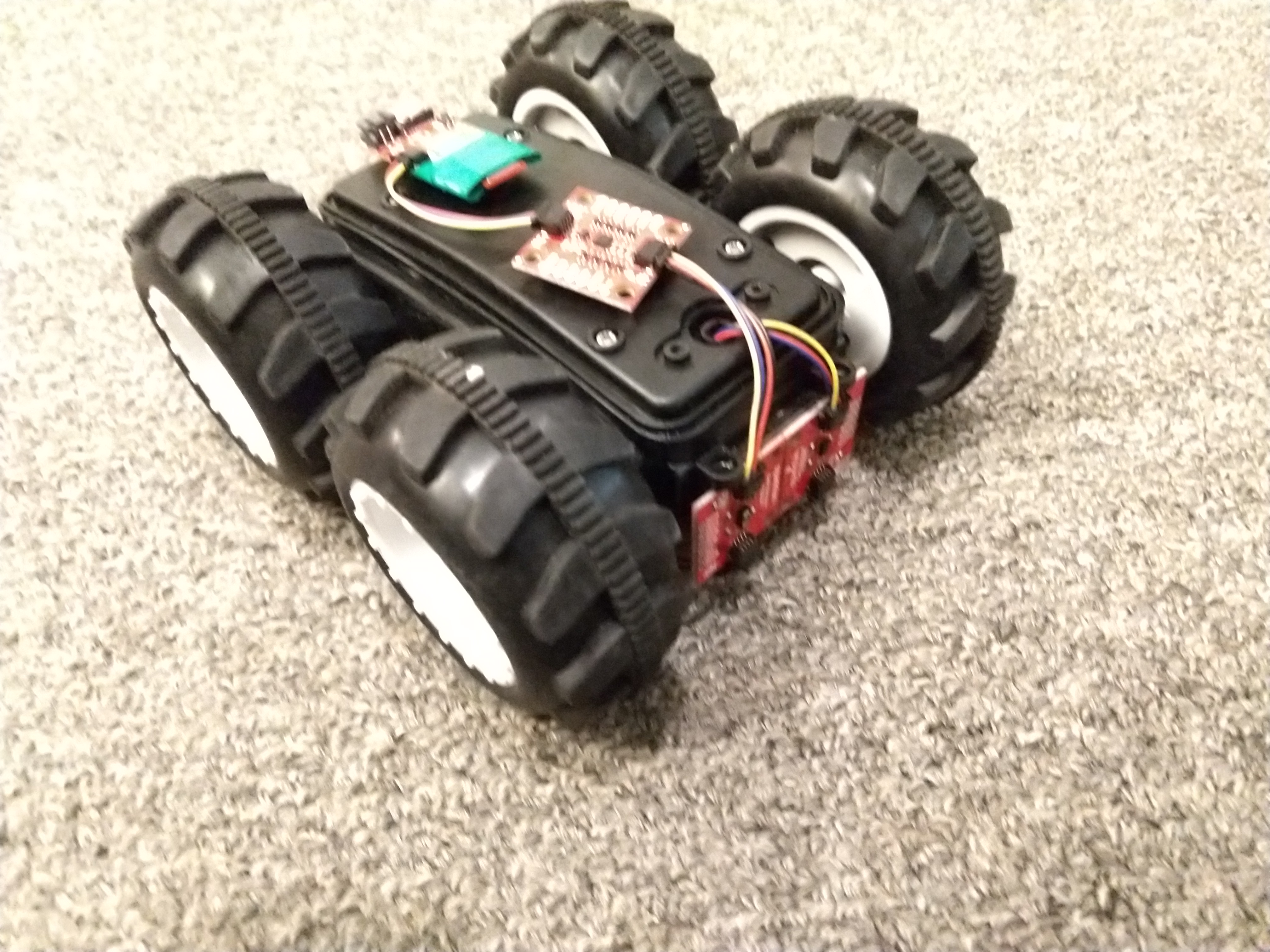 Photo of the front of the robot