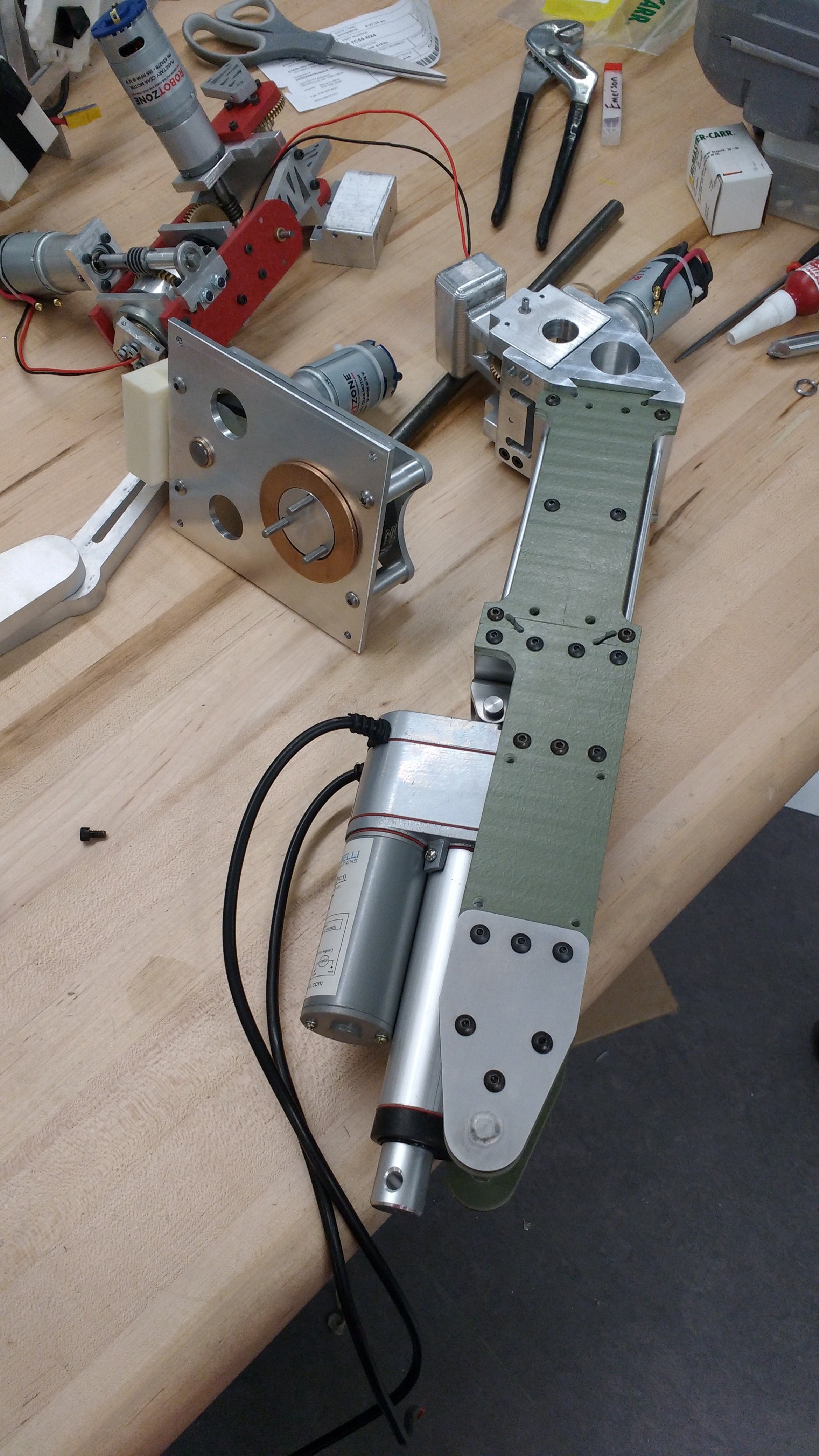 The base after assembly